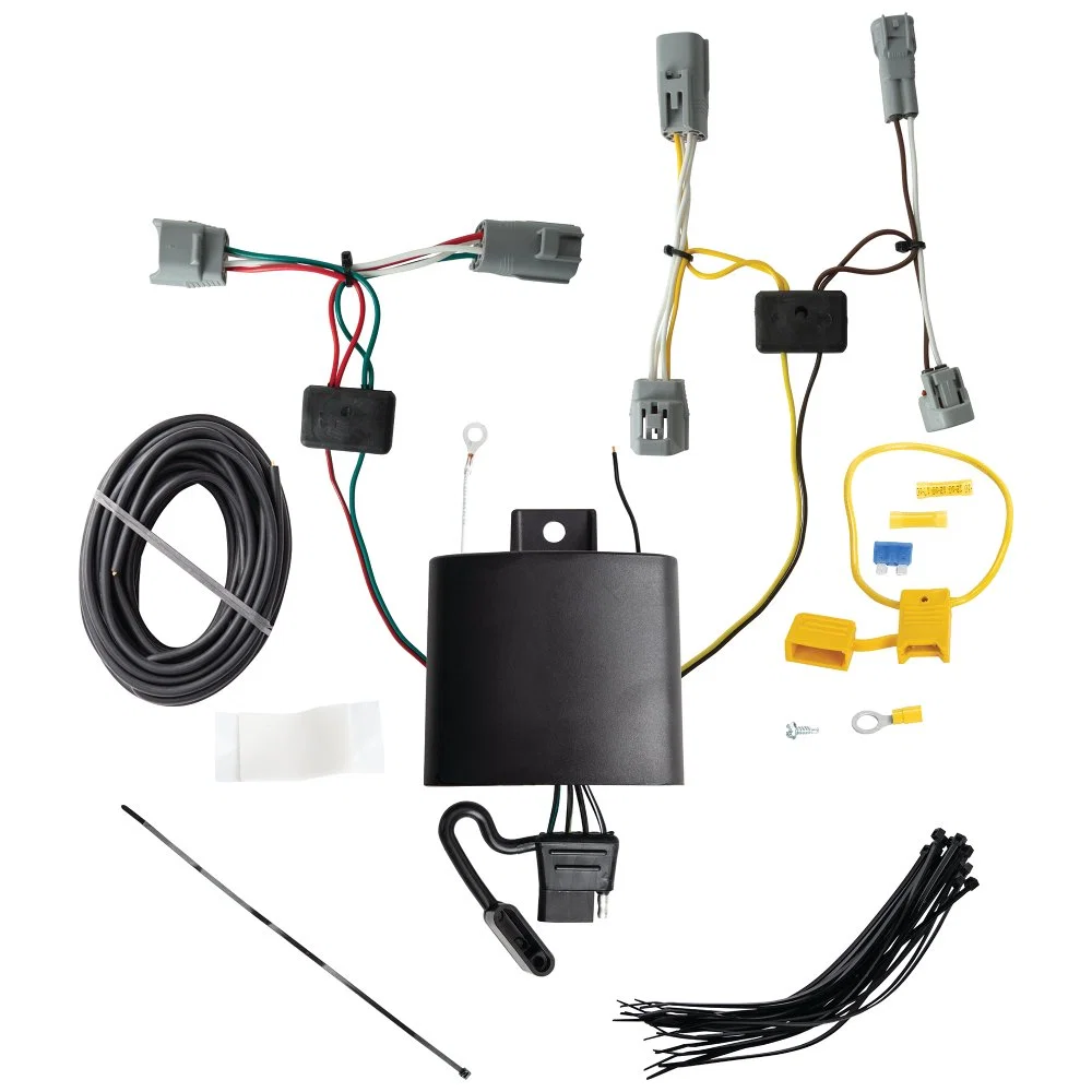 118864 – TEKONSHA Trailer Wiring Connector, T-One Connector Assembly With Upgraded Circuit Protected Modulite HD Modu...